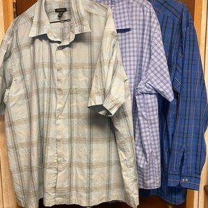 3 VanHeusen Shirts XXL